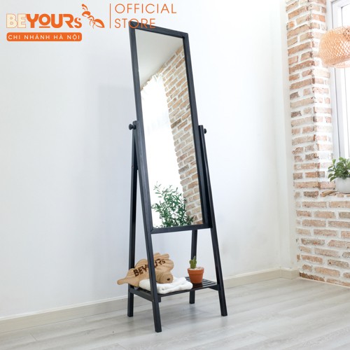 Gương Soi Toàn Thân Phối Kệ BEYOURs Shelf Mirror Nội Thất Kiểu Hàn Lắp Ráp