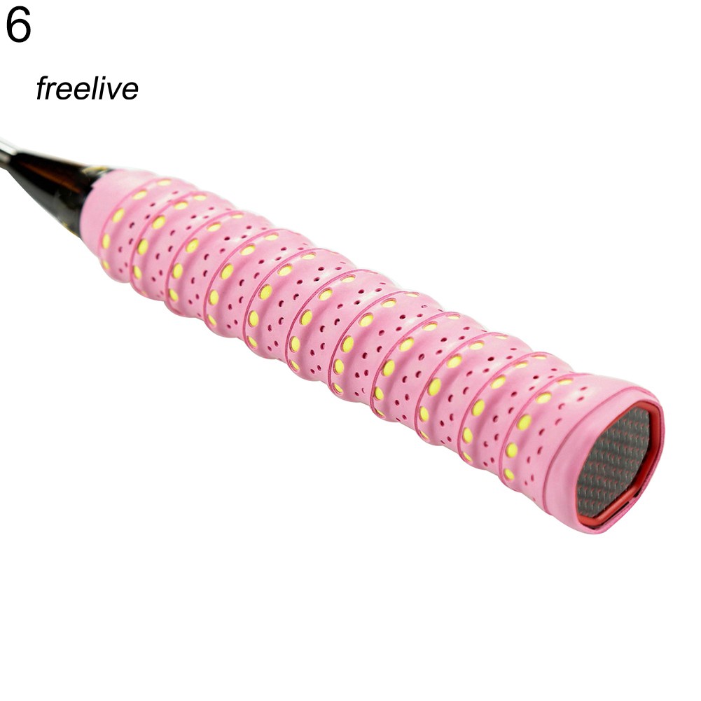 Cuộn Băng Quấn Tay Cầm Vợt Cầu Lông / Tennis Chống Trượt Nhiều Màu Sắc Sáng Tạo