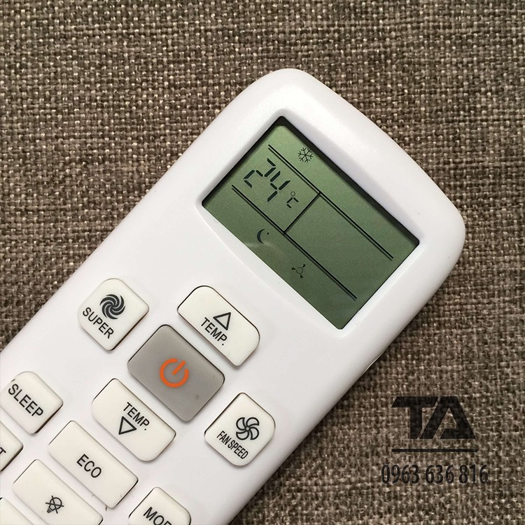 Điều khiển điều hòa Casper┃Remote máy lạnh Casper