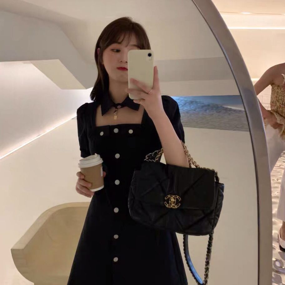 Đầm tay phồng chít eo thời trang cho nữ | BigBuy360 - bigbuy360.vn