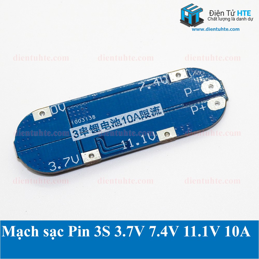 Mạch sạc Pin Lithium Ion 3S 3.7V 7.2V 11.1V 10A [HTE Quy Nhơn CN2]