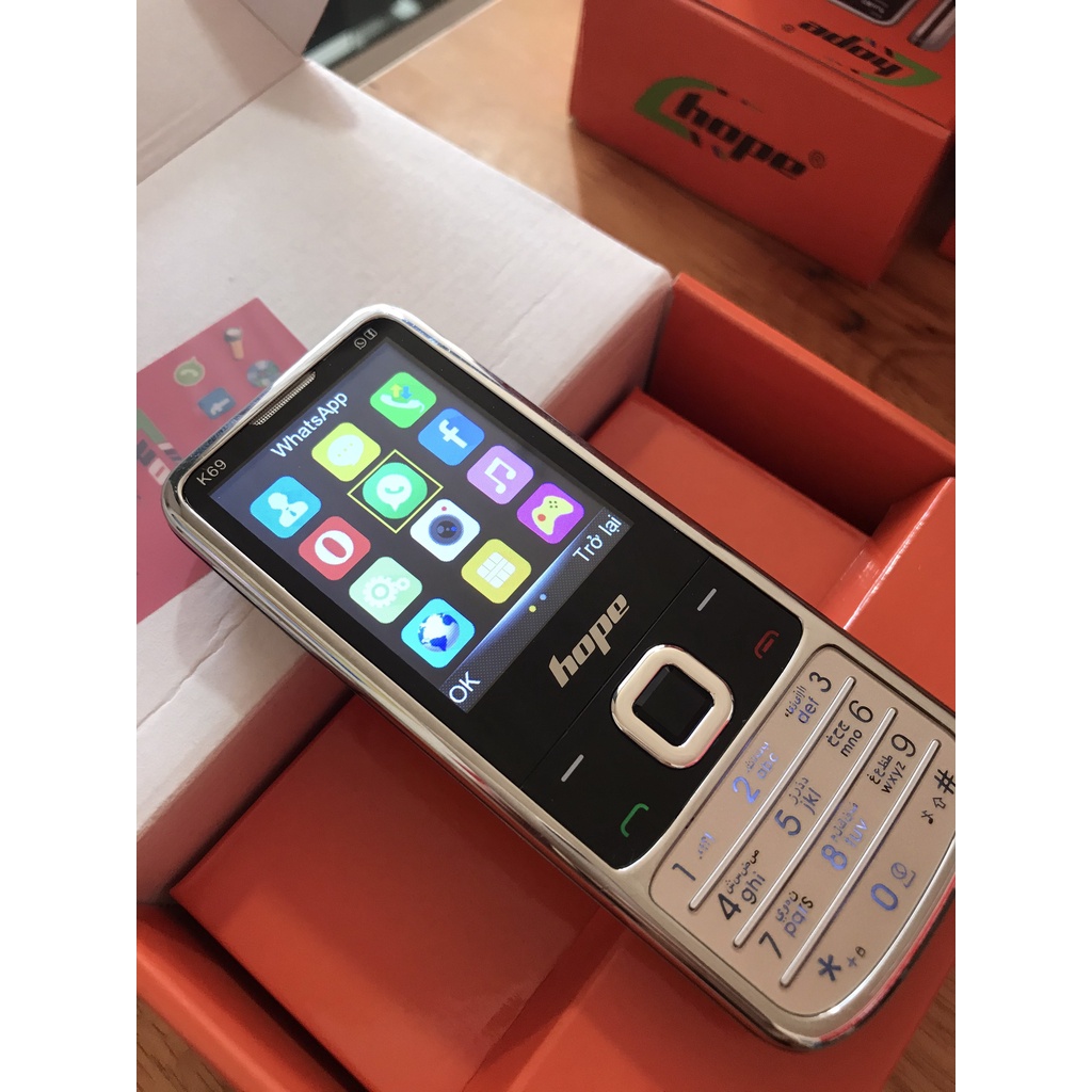 Điện Thoại 4 Sim 4 Sóng Nhỏ Gọn Hope K69 Bảo Hành 12 tháng - bedayroi | BigBuy360 - bigbuy360.vn