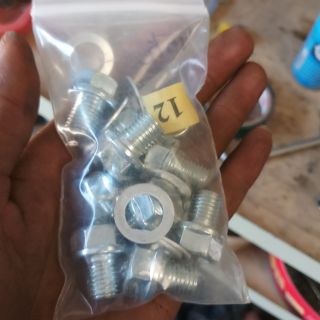 Ốc xả nhớt 12ly tặng kèm lông đền nhôm