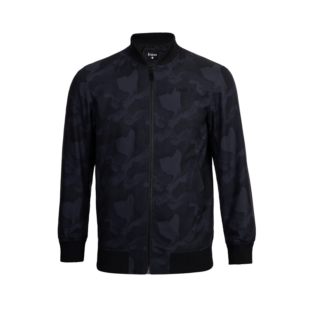 Áo khoác Jacket nam Vulcano dáng bomber có họa tiết - 0616