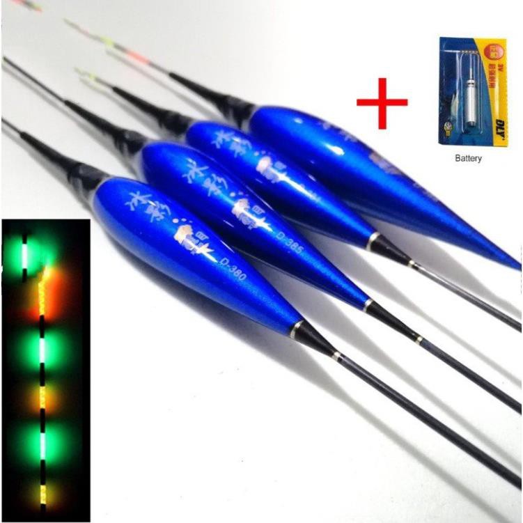 [Tặng Pin] Phao Câu Đài Ngày Đêm SHADOWLESS, phao câu đêm Phao câu cá