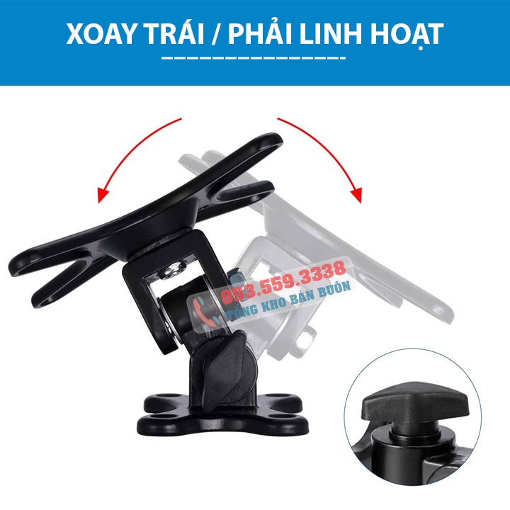 Giá Treo Màn Hình Máy Tính ErgoTek S10 17- 27 Inch ( Upto 32 Inch ) - Xoay 360 Độ - Hợp Kim Nhôm Cao Cấp - Gắn Tường