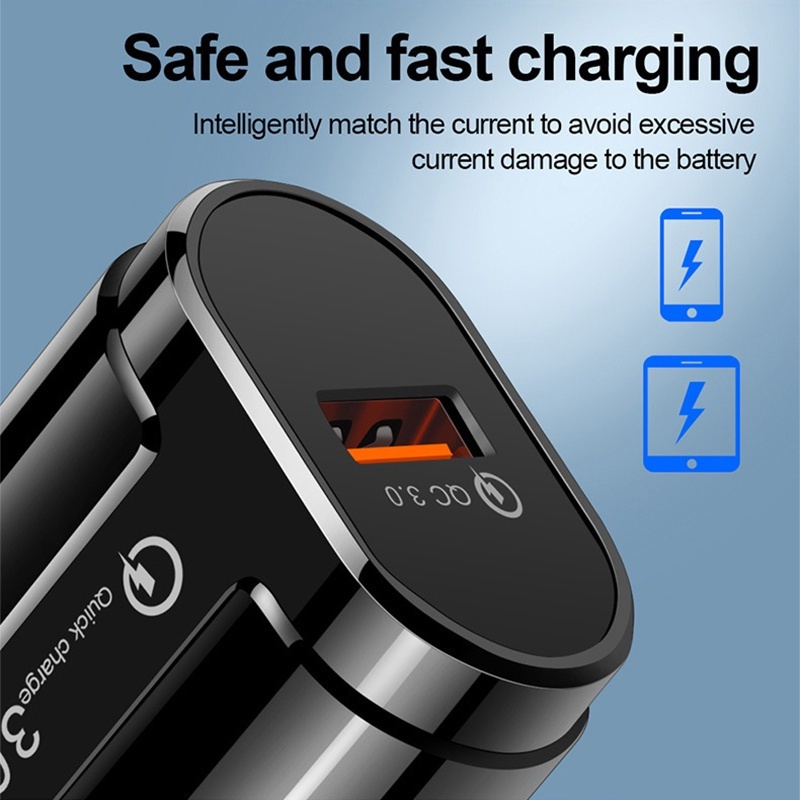 Cốc Sạc Nhanh Qc3.0 18w Cho Điện Thoại Huawei Xiaomi | BigBuy360 - bigbuy360.vn