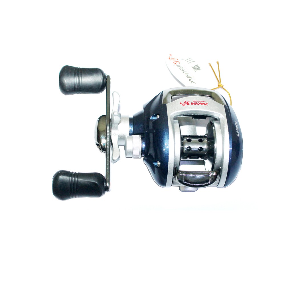 combo lure bạo lực cần shimano 2 ngọn và máy ngang yumoshi LV201