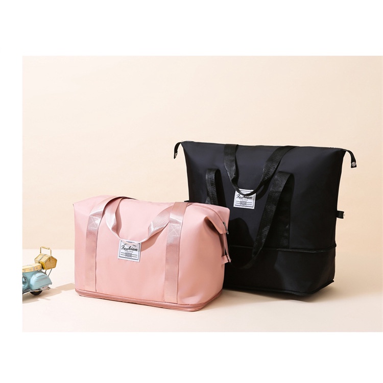 Túi xách du lịch DÒNG CAO CẤP chất liệu vải dù chống thấm nước size đại quai đeo chắc chắn mở rộng thêm đáy, túi đựng đồ