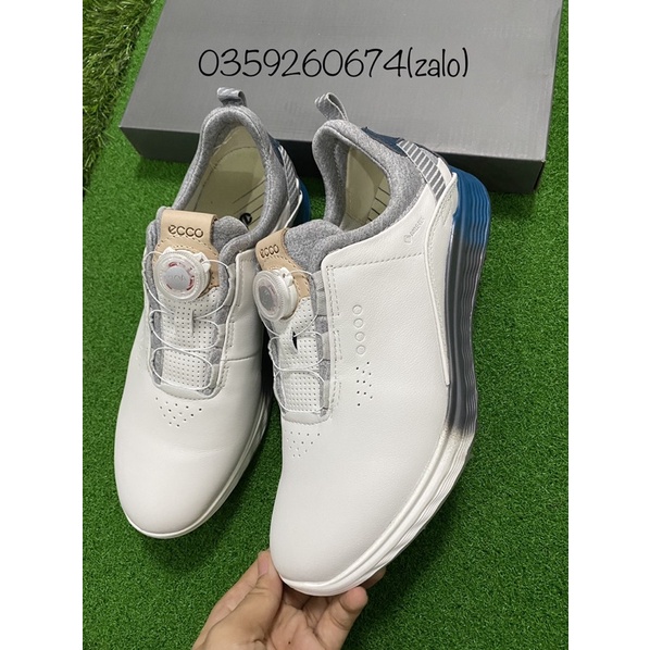 Giày golf nam, giày golf ecco nam nút vặn tiện lợi