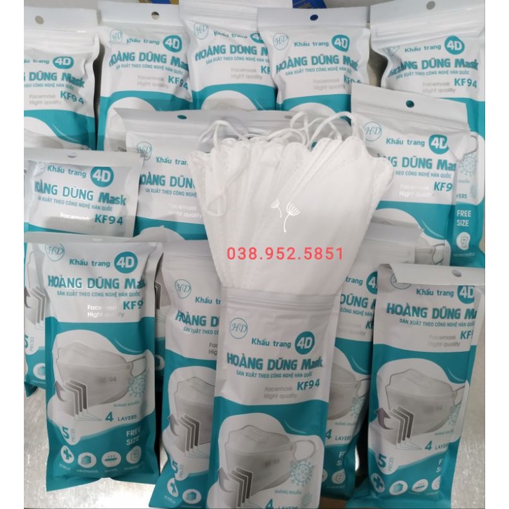 Combo 20 cái khẩu trang 4D + 1 Dung dịch rửa tay kháng khuẩn dạng xịt (100ml) | BigBuy360 - bigbuy360.vn