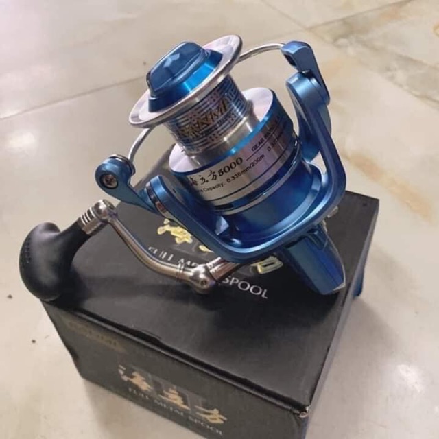 [xả hàng] xả kho Máy câu Ranmi kim loại hàng chất 4000-8000