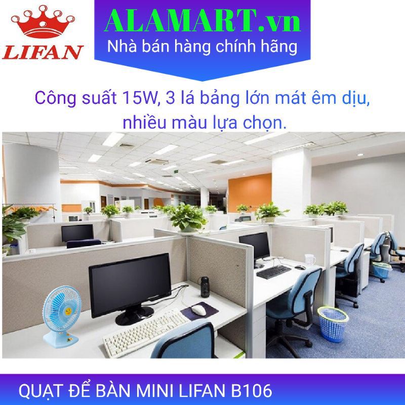 Quạt bàn lifan B-106