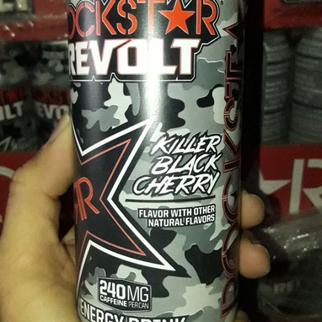 NƯỚC TĂNG LỰC  ROCKSTAR  REVOLT 473 ML  NHÂP KHẨU TRỰC TIẾP TỪ MỸ