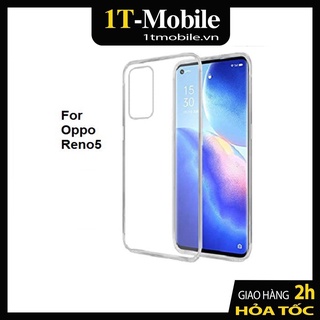Ốp lưng dẻo trong suốt cho Oppo Reno 5