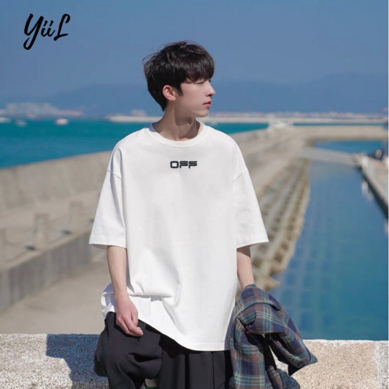 [AT0106] Áo phông nam nữ HÀN QUỐC - Áo thun Unisex họa tiết đơn giản OFF trẻ trung, 2 màu ĐEN TRẮNG dễ phối đồ | BigBuy360 - bigbuy360.vn