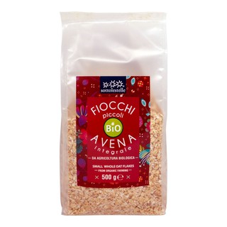 Yến mạch hữu cơ cán nhỏ sottolestelle 500g
