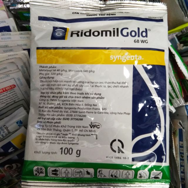 Thuốc trừ bệnh Ridomil Gold&lt;br&gt;&lt;br&gt;68 WG