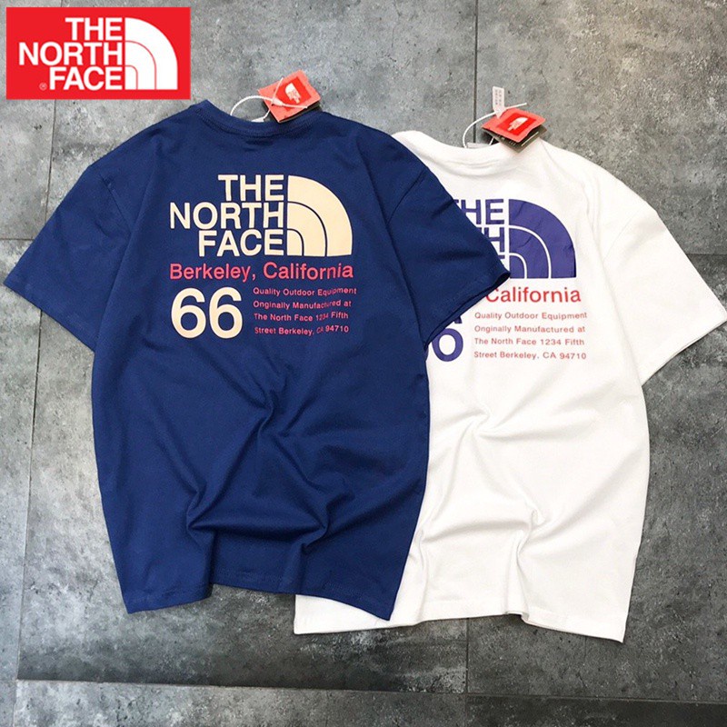 The North face Áo Thun Thể Thao Tay Ngắn Vải Cotton Kiểu Cổ Điển Cá Tính Cho Nam Và Nữ