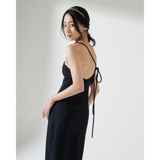 CHEN - ĐẦM DÀI HỞ LƯNG (DON'T LOOK BACK DRESS)