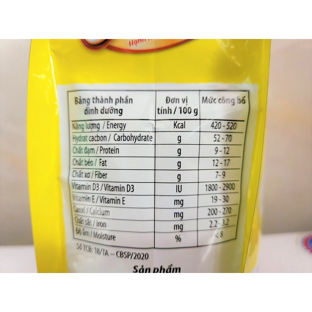 [GÓI LỚN 800g – MÀU VÀNG] NGŨ CỐC HẠNH NHÂN &amp; PHÔ MAI [VN] OATTA Almond &amp; Cheese Cereals