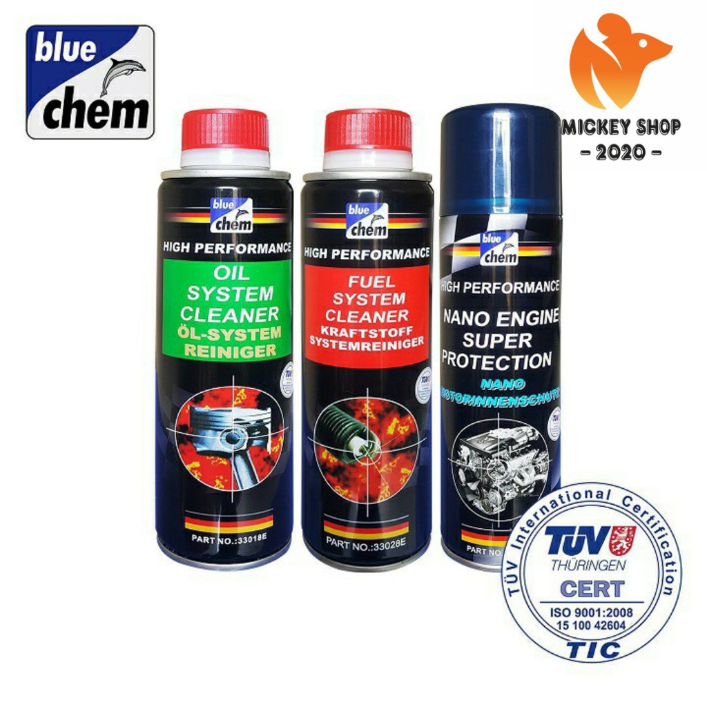 [MUA NHIỀU] Chai Vệ Sinh Hệ Thống Xăng Bluechem Fuel System Cleaner 250ml