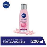 Nước hoa hồng dạng sữa Nivea Micellair Skin Breathe 200ml