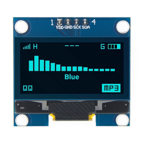 Màn Hình Oled 1.3 Oled 128x64 I2C (Màu Xanh Dương )