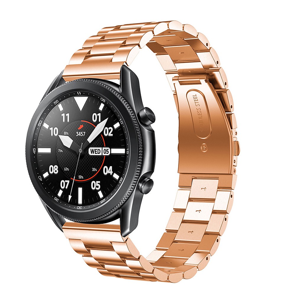 Dây Đeo Bằng Thép Không Gỉ Cho Đồng Hồ Thông Minh Samsung Galaxy Watch 3 41mm / 45mm