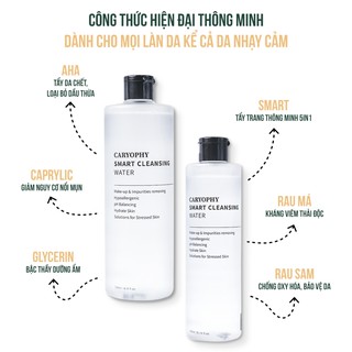 Tẩy trang Caryophy Smart Cleansing