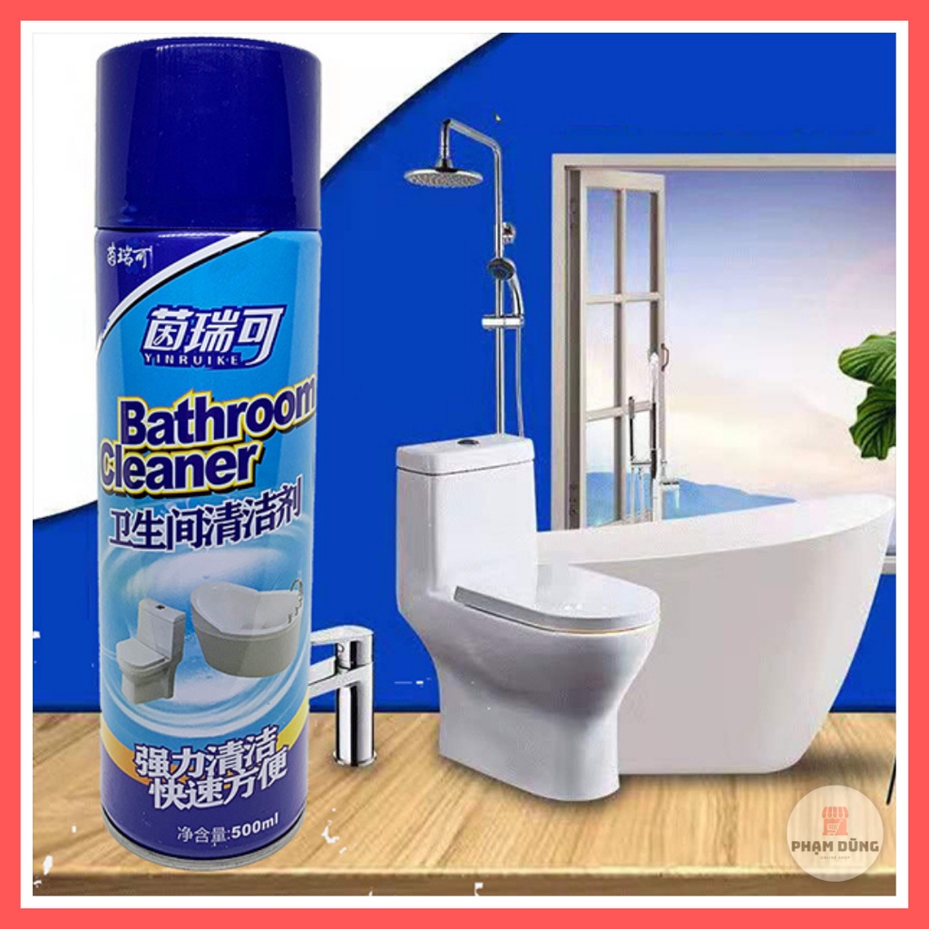 Bình Xịt Bọt Tuyết Vệ Sinh Nhà Tắm , Chai Xịt Vệ Sinh Đa Năng Batharoom cleaner