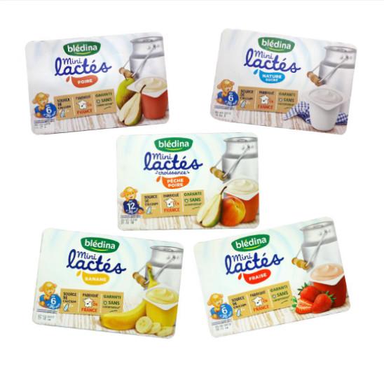 Sữa chua Bledina, Pháp cho bé 6m+