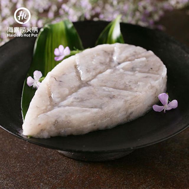 Tôm phỷ thúy mini Haidilao, tôm xay hình chiếc lá nhỏ, viên thả lẩu EB Malaysia 130G