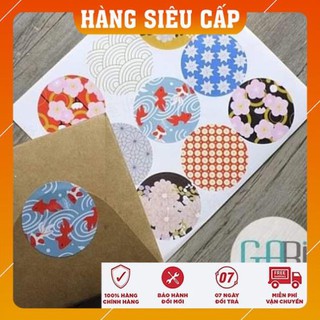 Sticker hoạ tiết Nhật Bản