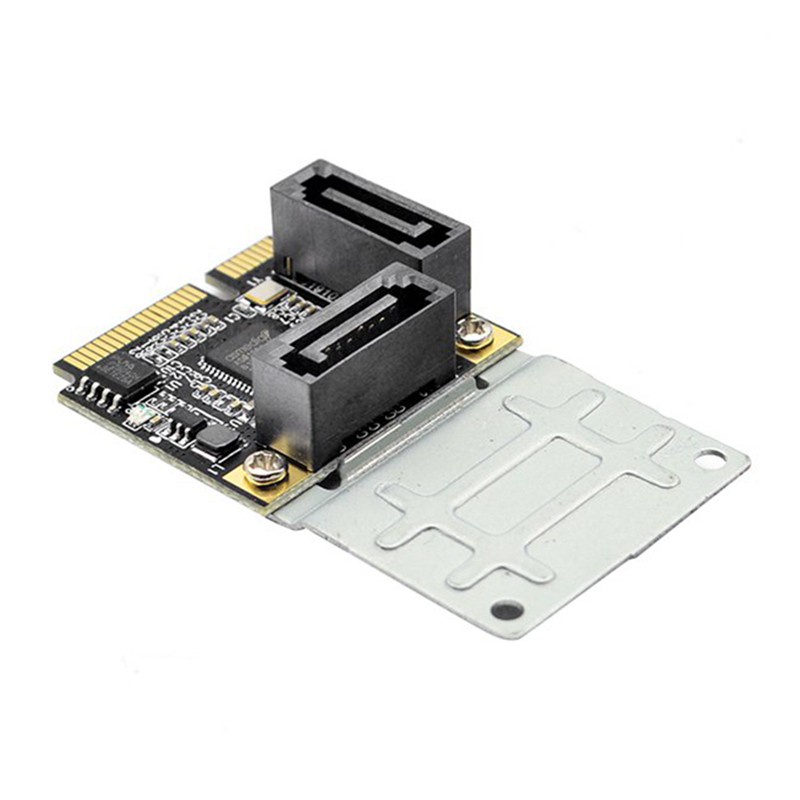 Thẻ Mở Rộng Pci-E 2 Cổng Mini Với Cáp Sata Cho Pc / Máy Tính | BigBuy360 - bigbuy360.vn