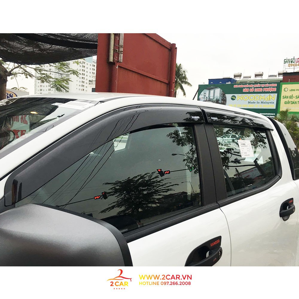 Ốp Hõm Cửa Xe Ford Ranger 2016-2020 nhựa đen