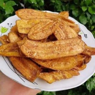 [Giao siêu tốc] 1KG CHUỐI SẤY MÈ GỪNG