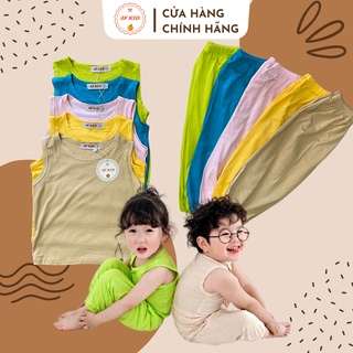 [Cao Cấp] Bộ Alibaba cho bé siêu dễ thương - Chất thun trơn