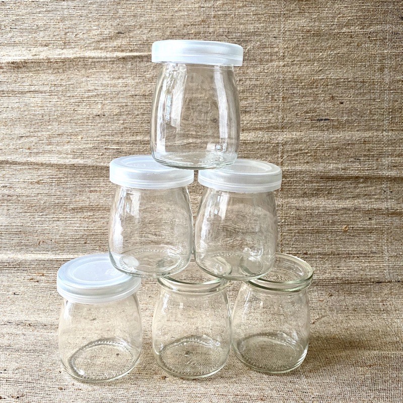 Hũ Thủy Tinh Đựng Sữa Chua, Làm Bánh Flan, Chưng Yến, Set 24 Cái Dung Tích 100ml