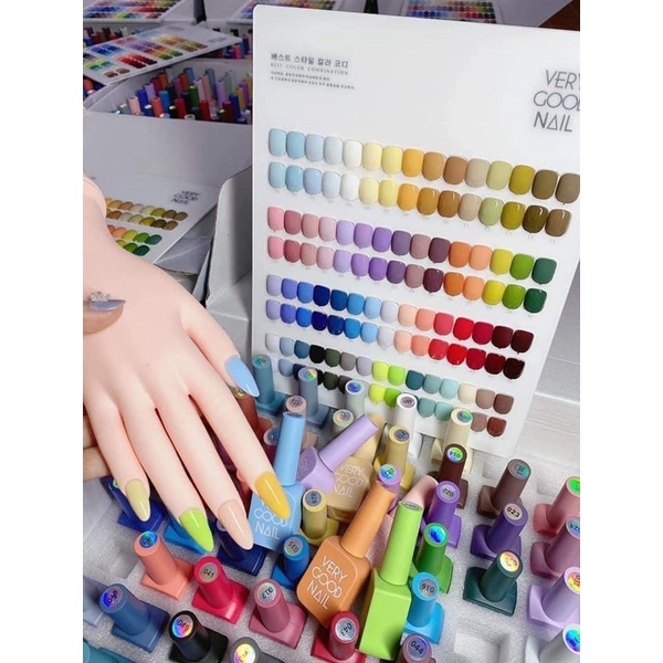 Sơn gel verygood nail 60 màu lẻ mã , sơn gel hàn [ Chính Hãng ]