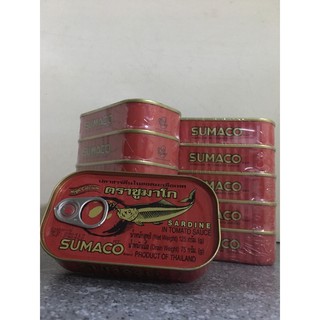 Cá hộp sốt cà Thái hiệu SUMACO lốc 5 hộp
