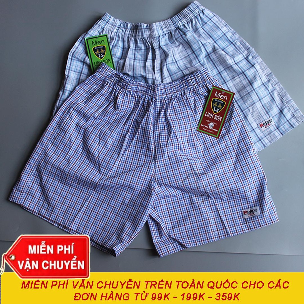 Quần Đùi Nam Caro Có túi- Mặc nhà BM.02