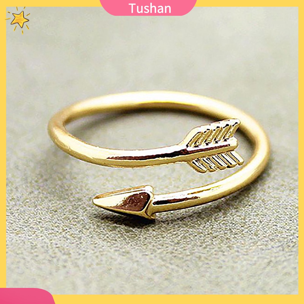 Nhẫn Hở Hình Mũi Tên Thời Trang Cho Nữ