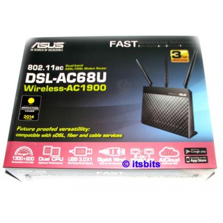 Phát wifi ASUS DSL-AC68U chuẩn AC1900