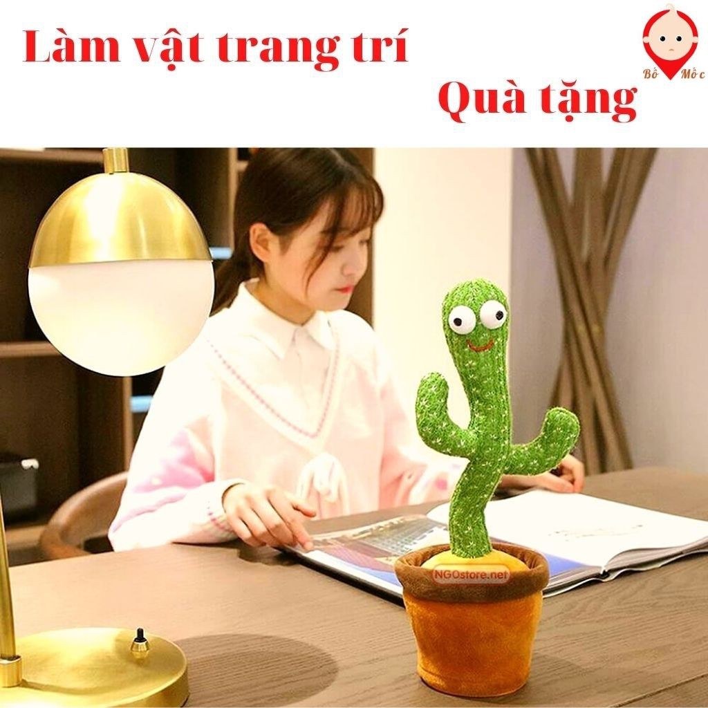 Cây Xương Rồng Nhảy Múa Vui Nhộn Phát 120 Bài Hát Hot TikTok - Xương Rồng Nhại Tiếng - Shop Bố Mốc