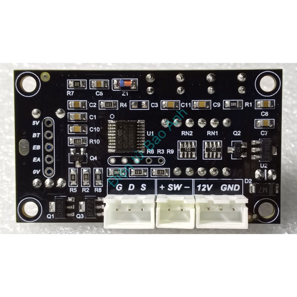 Mạch timer xung kép BAE-SW401 cho máy hàn cell pin dùng siêu tụ