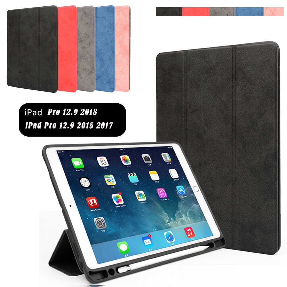 Ốp Máy Tính Bảng Da Từ Tính Lật Tự Động Bật / Tắt Cho iPad Pro 12.9 "inch 2018 2015 2017 Pro 12.9 M2 2022