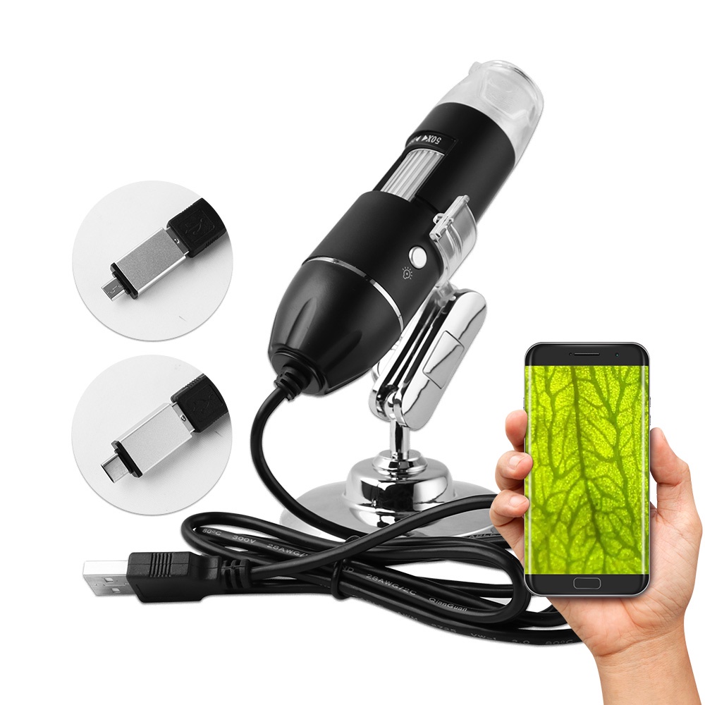 Kính Hiển Vi Điện Tử Có Đèn LED Kỹ Thuật Số HD Chuyên Dụng Cho Tiệm Salon Làm Đẹp