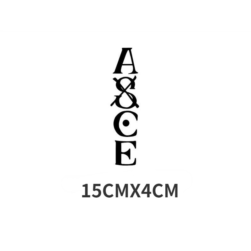 Hình Xăm Dán Chống Nước Lâu Trôi Trong 2 Tuần Thiết Kế Phong Cách One Piece Độc Đáo