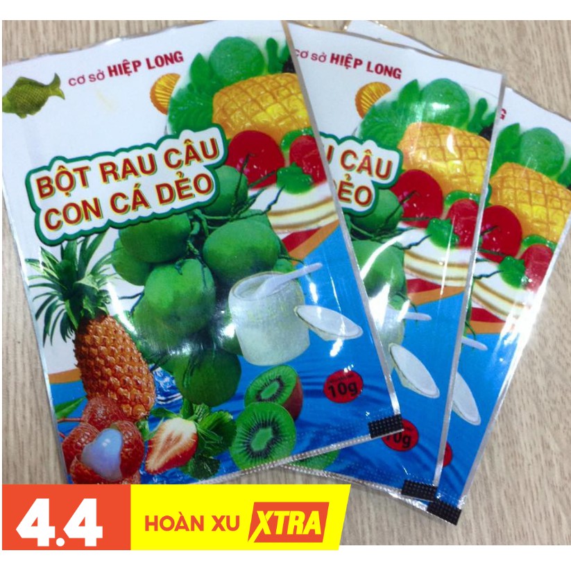 Bột Rau câu con cá dẻo (1 gói)